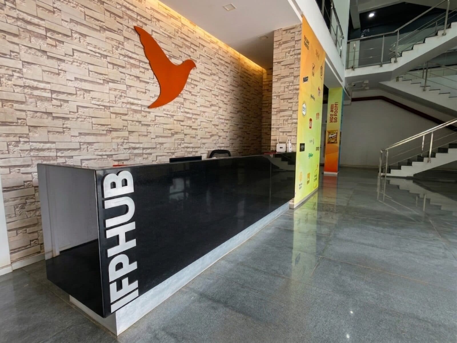 IFPHUB reception lobby
